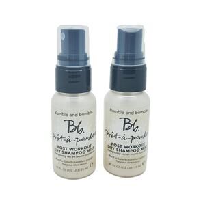 Lot Of 2 Bumble and Bumble Pret a Powder Post Workout Mist 0.85 OZ Each